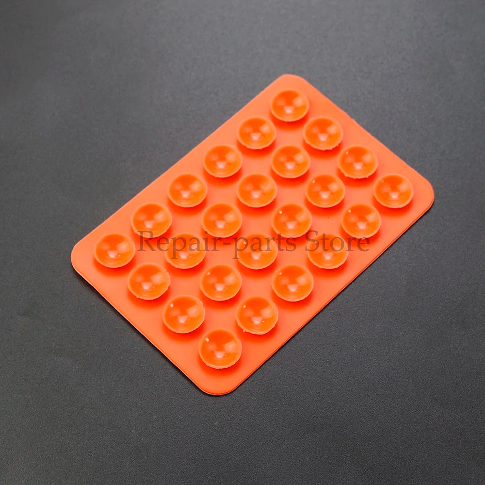 2pcsThickened Silicone Suction Cup 24 Square Suction Cups Mobile Phone Tablet Luggage Suction Cup Universal Charger Leather Case