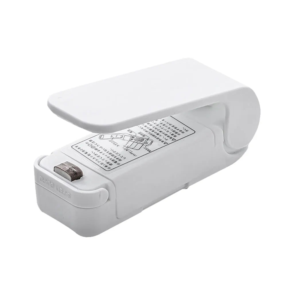 Mini Heat Bag Packaging Sealer Portable Plastic Bag Clip Sealing Machine Food Storage Seal Snack Sealing Kitchen Gadgets