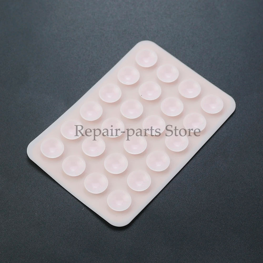 2pcsThickened Silicone Suction Cup 24 Square Suction Cups Mobile Phone Tablet Luggage Suction Cup Universal Charger Leather Case