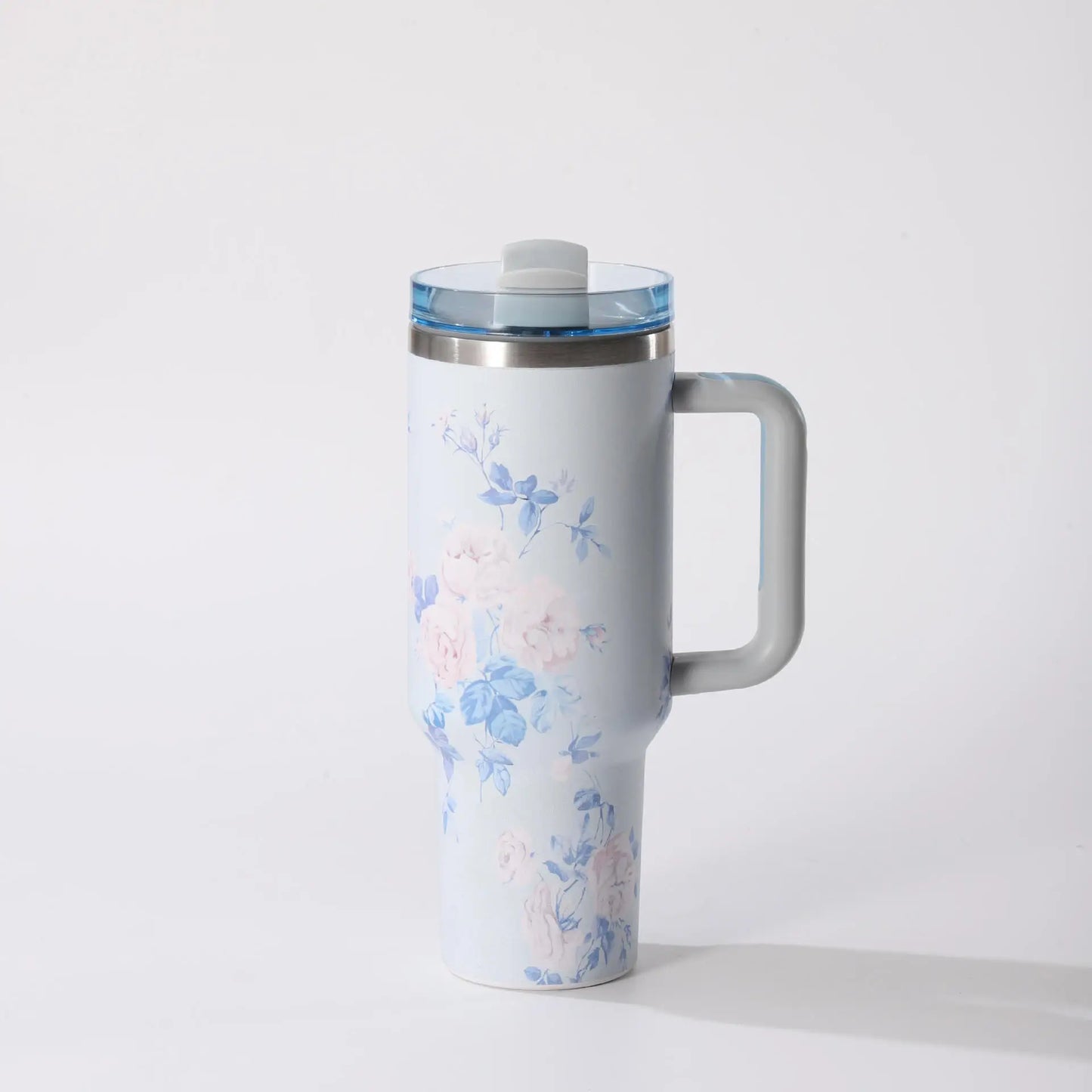 1000ML Large Capacity Water Bottle Various Styles Pink White Vacuum Cup Stainless Steel Juice Milk Tea Car Mugs Gifts