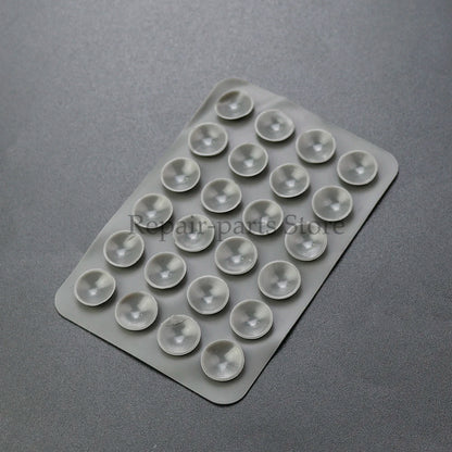 2pcsThickened Silicone Suction Cup 24 Square Suction Cups Mobile Phone Tablet Luggage Suction Cup Universal Charger Leather Case