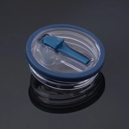For Stanley Spill-proof Cup Cover 40oz Replaceable Environmental Protection Cup Cover Creative Spiral Straw Cover Cup Accessorie