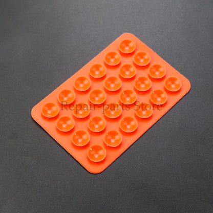 2pcsThickened Silicone Suction Cup 24 Square Suction Cups Mobile Phone Tablet Luggage Suction Cup Universal Charger Leather Case