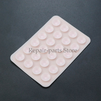 2pcsThickened Silicone Suction Cup 24 Square Suction Cups Mobile Phone Tablet Luggage Suction Cup Universal Charger Leather Case