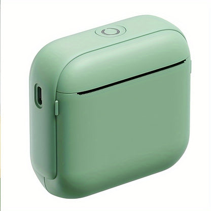 Portable Thermal Printer - Instant Print, Compatible with iOS/Android Devices for Photos, Labels, Notes & More - Ideal for Thanksgiving, Christmas, Halloween Gifts & Study Sessions Diary, Exam Papers, Wireless Connectivity, U